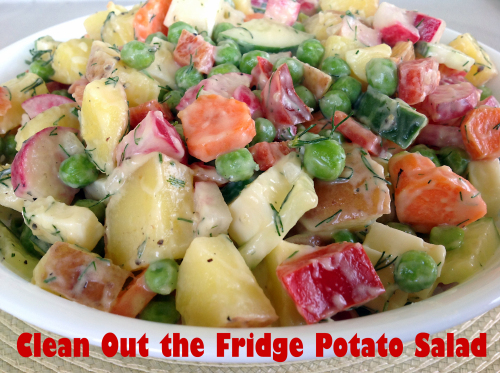 Clean Out Fridge Potato Salad