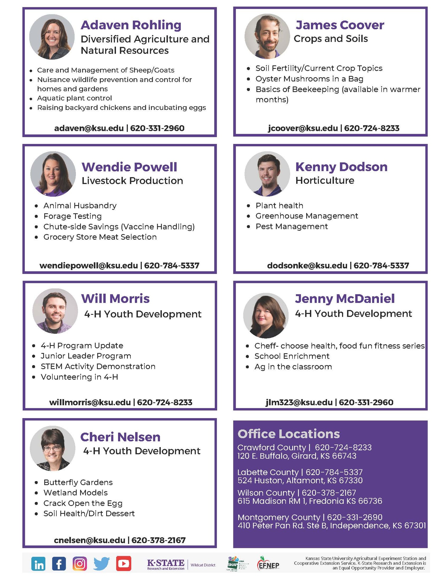 2025 Speakers Bureau page 2